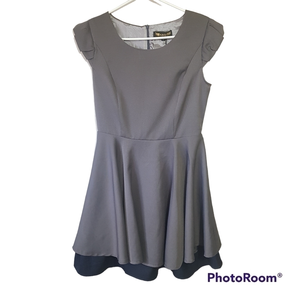 Angel Eye London Fit and Flare Mini Dress